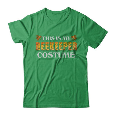 This Is My Beekeeper Costume Funny Halloween-T-Shirt & Hoodie-Premium T-Shirt-Kelly Green