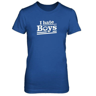 I Hate Boys-T-Shirt & Tank Top-Women's T-Shirt-Royal