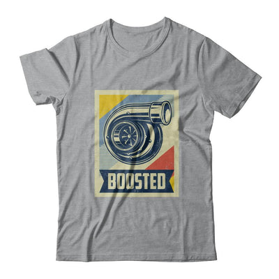 Vintage Turbo Car Boost Turbocharger Lag Retro Race-T-Shirt & Hoodie-Classic T-Shirt-Sport Grey