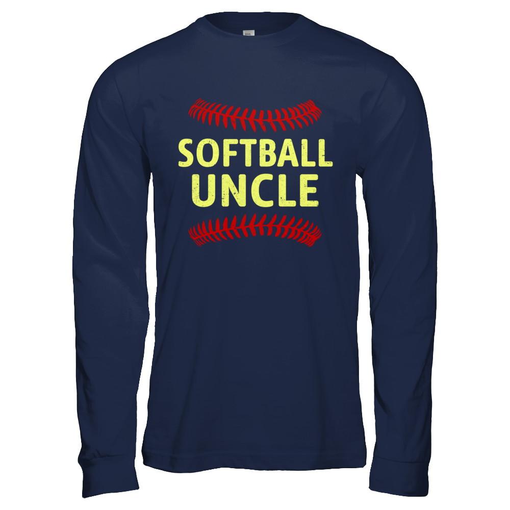 Softball Uncle-T-Shirt & Hoodie-