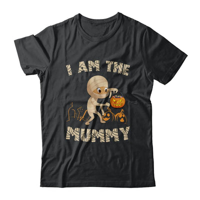 Matching Halloween Costume I Am The Mummy Mom-T-Shirt & Hoodie-Classic T-Shirt-Black