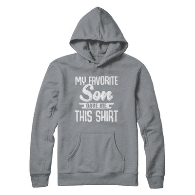 My Favorite Son Gave Me This-T-Shirt & Hoodie-Pullover Hoodie-Light Steel