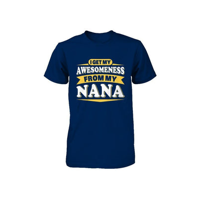 I Get My Awesomeness From My Nana Youth-Youth Shirt-Toddler T-Shirt-Navy