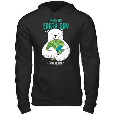 Peace On Earth Day 2017-T-Shirt & Hoodie-Pullover Hoodie-Black