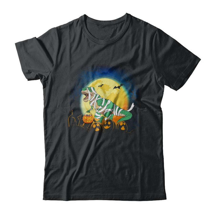 Halloween Pumpkin Dinosaur Gift For Kids Boys Girls-T-Shirt & Hoodie-Classic T-Shirt-Black