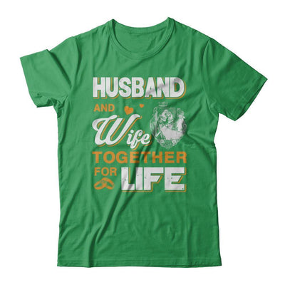 Husband And Wife Together For Life-T-Shirt & Hoodie-Premium T-Shirt-Kelly Green