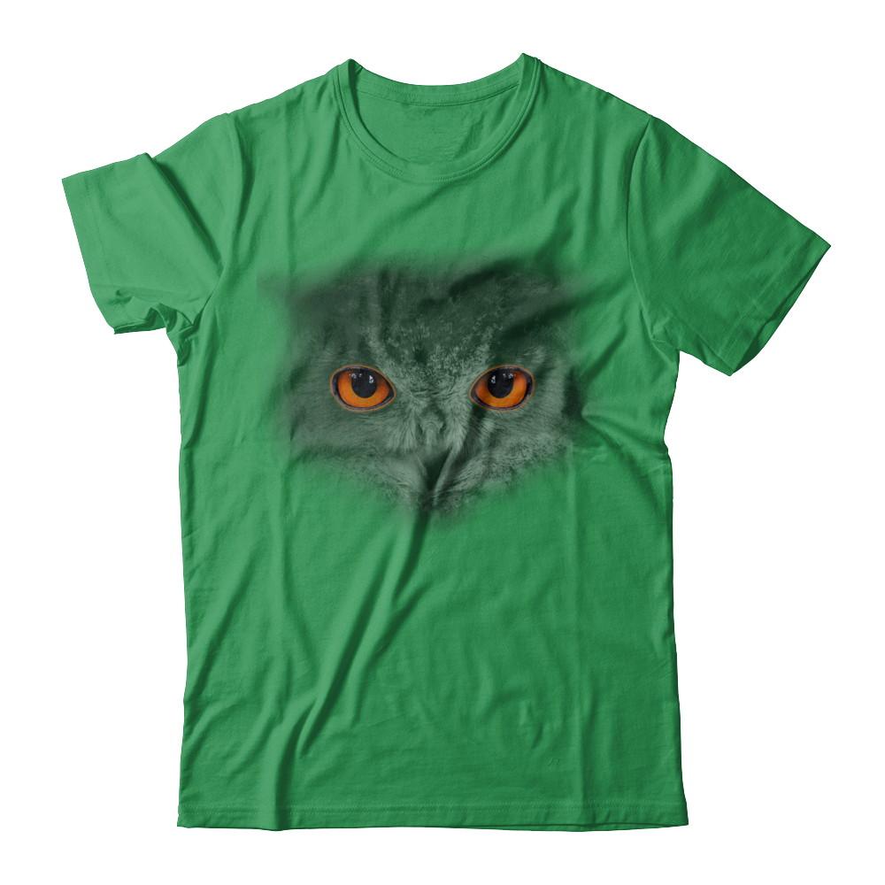 Cool Owl Happy Halloween-T-Shirt & Sweatshirt-Premium T-Shirt-Kelly Green
