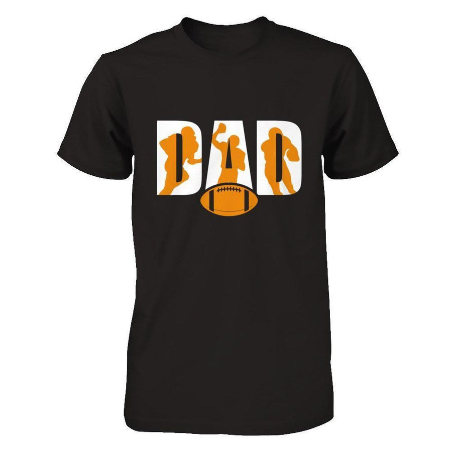 Football Dad Father's Day-T-Shirt & Hoodie-Classic T-Shirt-Black