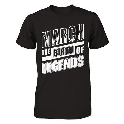 March The Birth Of Legends-T-Shirt & Hoodie-Classic T-Shirt-Black
