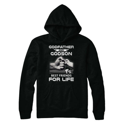 God-Father God-Son Best Friends For Life Fathers Day-T-Shirt & Hoodie-Pullover Hoodie-Black