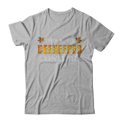 This Is My Beekeeper Costume Funny Halloween-T-Shirt & Hoodie-Premium T-Shirt-Heather Gray