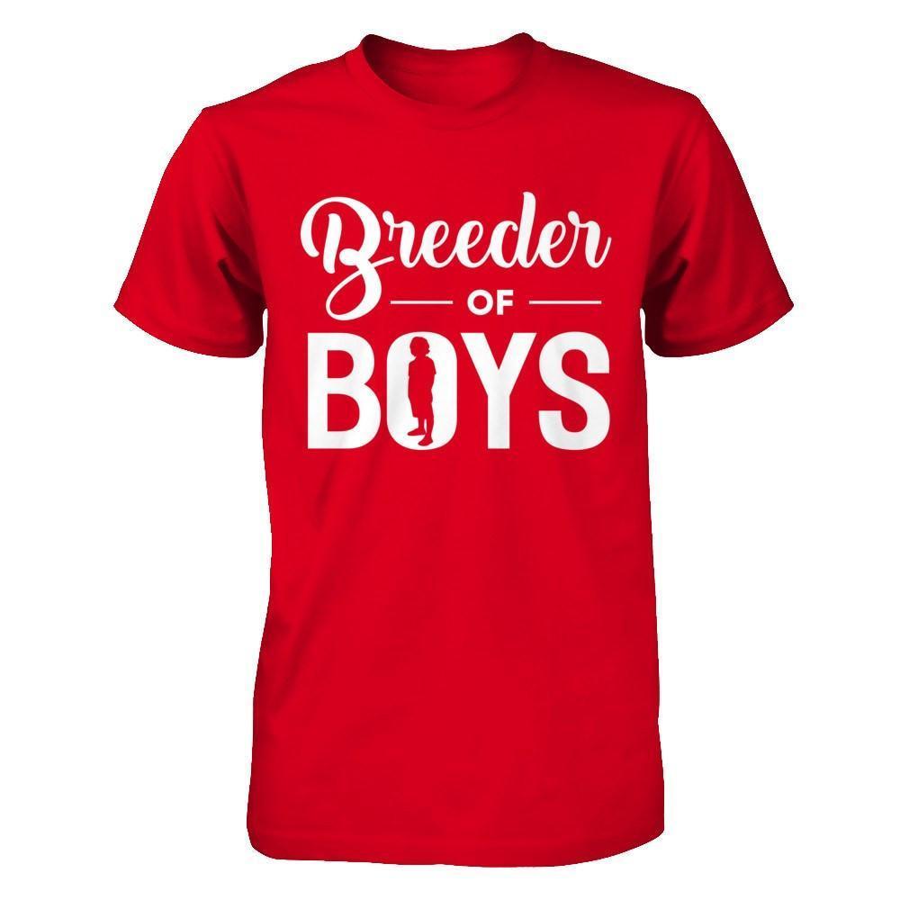 Breeder Of Boys-T-Shirt & Hoodie-Premium T-Shirt-Red