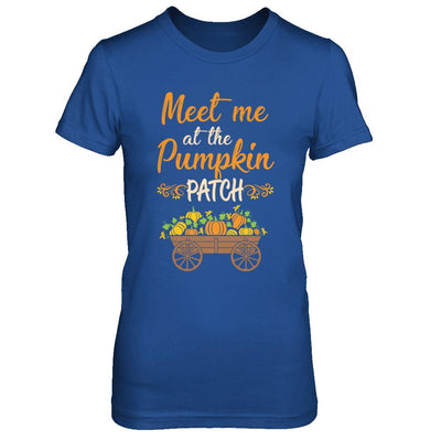 Meet Me At The Pumpkin Patch Halloween Costume-T-Shirt & Hoodie-Women's T-Shirt-Royal
