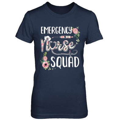 Nursing Emergency Nurse Squad-T-Shirt & Hoodie-Women's T-Shirt-Navy