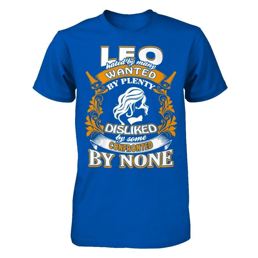 Leo Hated By Many Wanted By Plenty T-Shirt & Hoodie-T-Shirt & Hoodie-Premium T-Shirt-Royal