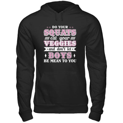 Do Your Squats Eat Your Veggies-T-Shirt & Hoodie-Pullover Hoodie-Black