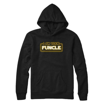I Am Your Funcle Funny Uncle-T-Shirt & Sweatshirt-Pullover Hoodie-Black