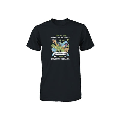 I Don't Care Except Dinosaurs Want Dinosaurs To Like Me Youth-Youth Shirt-Toddler T-Shirt-Black
