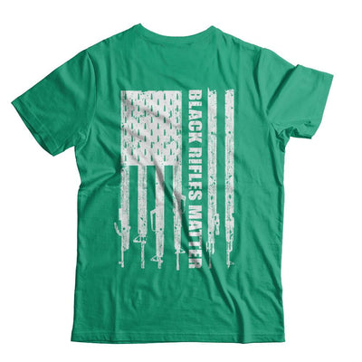 Black Rifles Matter 2nd Amendment Ar15-T-Shirt & Hoodie-Classic T-Shirt-Kelly Green