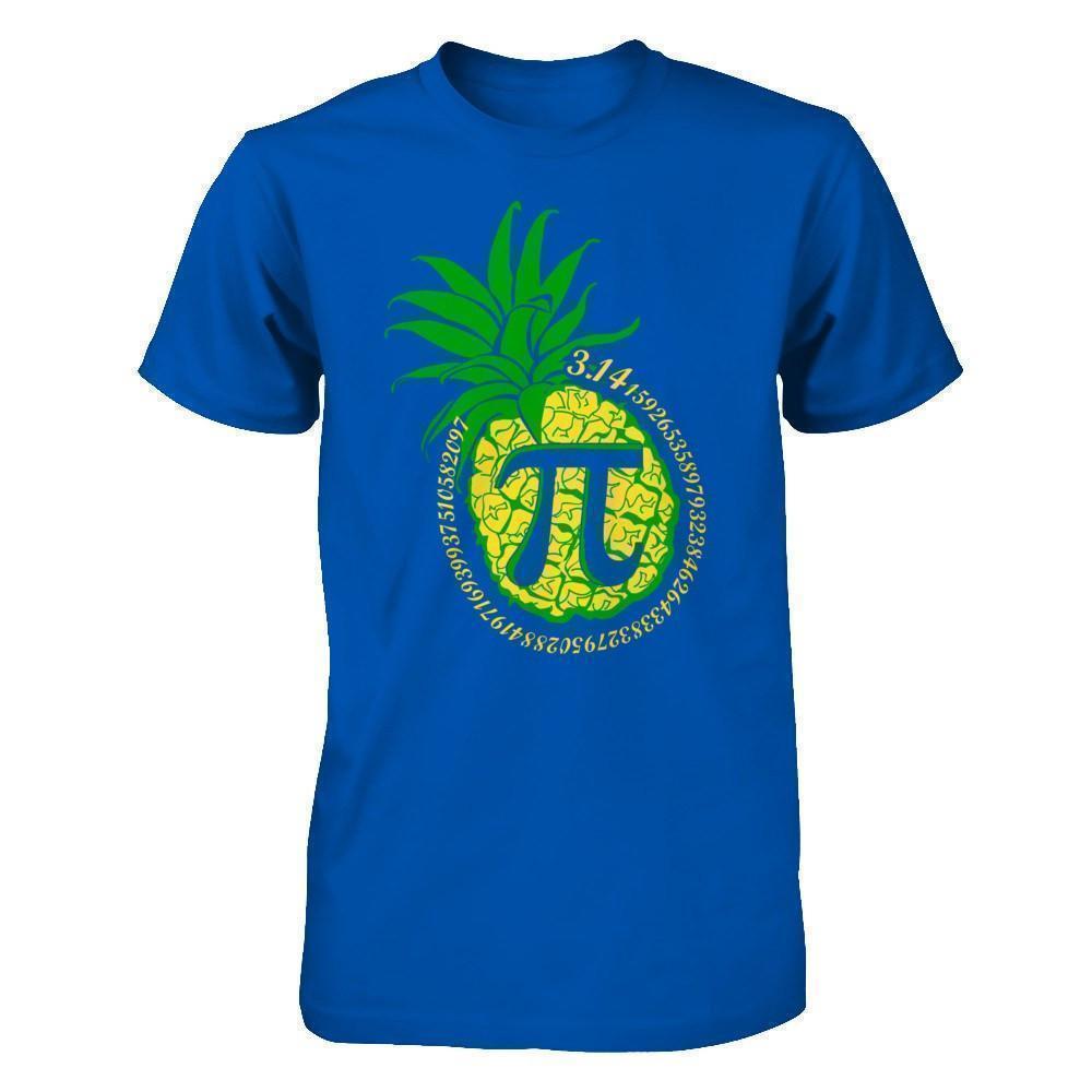 Funny Pi-Neapple Tshirt - Pi Day 2017 Gift Tee-T-Shirt & Hoodie-Premium T-Shirt-Royal