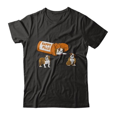 Bulldogs Happy Pills-T-Shirt & Hoodie-Premium T-Shirt-Black