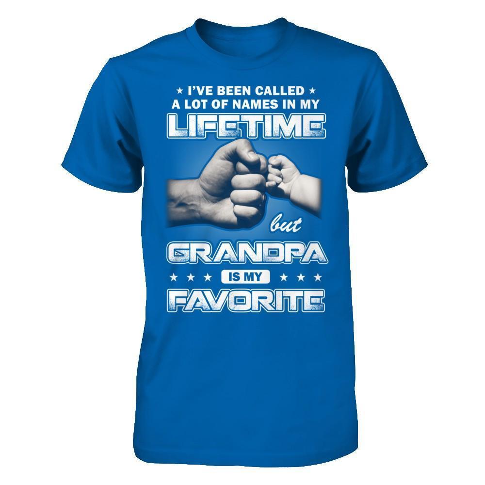 I've Been Called A Lot Of Names But Grandpa Is My Favorite-T-Shirt & Hoodie-Classic T-Shirt-Royal