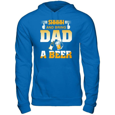 Bring Dad A Beer-T-Shirt & Hoodie-Pullover Hoodie-Royal