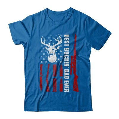 Best Buckin Dad Ever Deer Hunting Father's Day Gift-T-Shirt & Hoodie-Classic T-Shirt-Royal