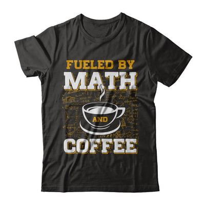 Fueled By Math And Coffee-T-Shirt & Hoodie-Premium T-Shirt-Black