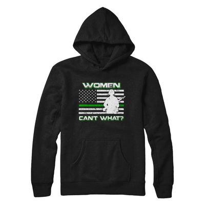 Women Can't What Soldier Warrior-T-Shirt & Hoodie-Pullover Hoodie-Black