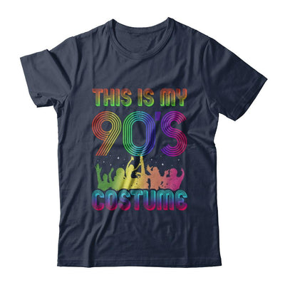 This Is My 90s Costume Halloween 1990s Gift-T-Shirt & Hoodie-Classic T-Shirt-Navy