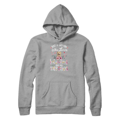 Just A Woman Who Loves Labradors And Has Tattoos-T-Shirt & Tank Top-Pullover Hoodie-Light Steel