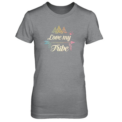Love My Tribe-T-Shirt & Tank Top-Women's T-Shirt-Sport Grey