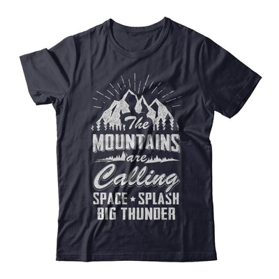 The Mountains Are Calling Space Splash Big Thunder-T-Shirt & Hoodie-Premium T-Shirt-Midnight Navy