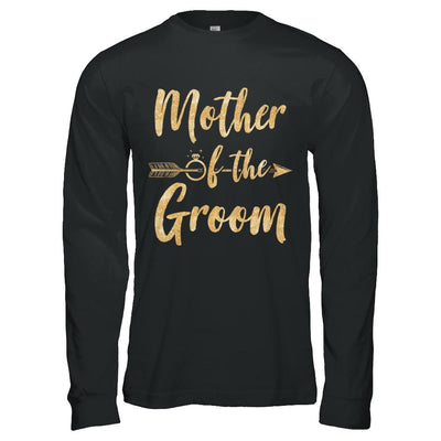 Mother Of The Groom Mothers Day-T-Shirt & Hoodie-Long Sleeve T-Shirt-Black