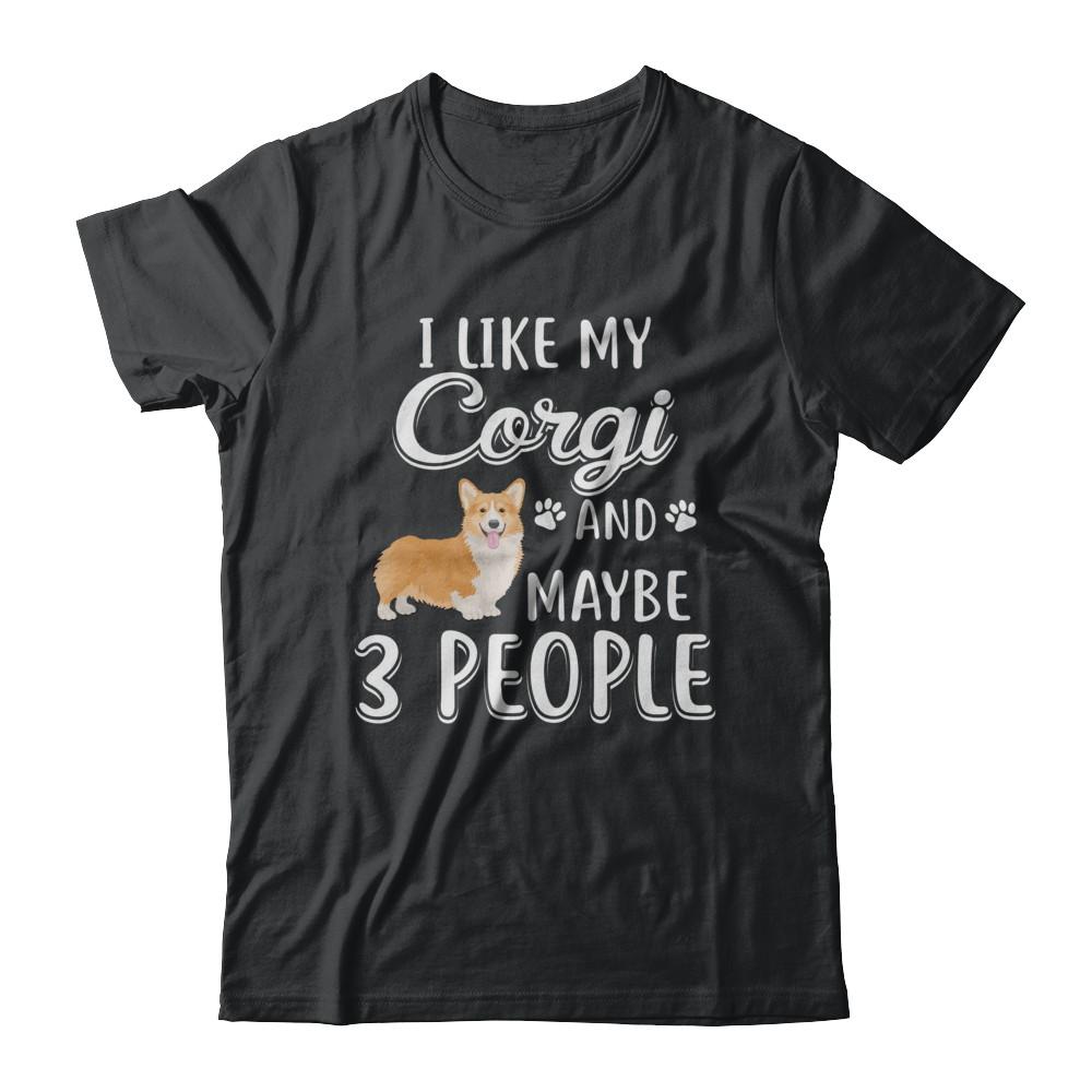 I Like My Corgi And Maybe 3 People