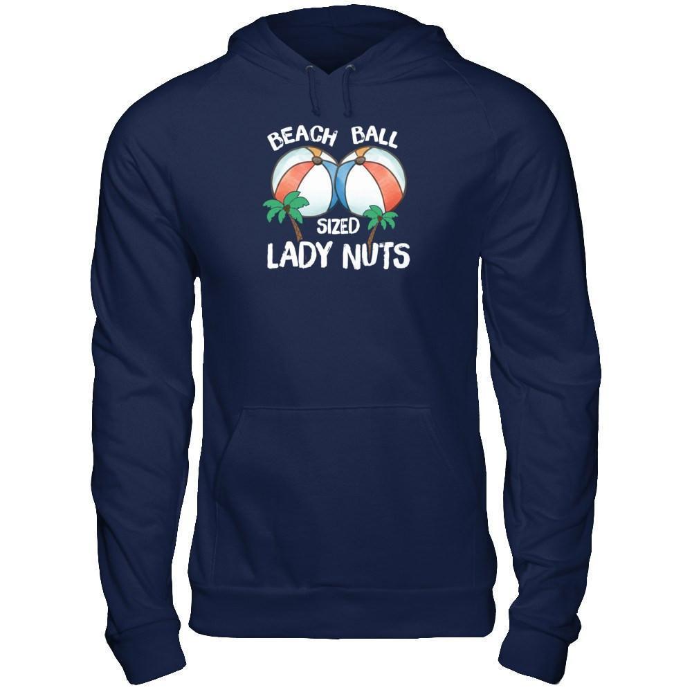 Beach Ball Sized Lady Nuts-T-Shirt & Tank Top-
