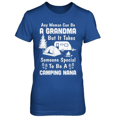 Camping Nana Grandma Mothers Day Gift-T-Shirt & Hoodie-Women's T-Shirt-Royal