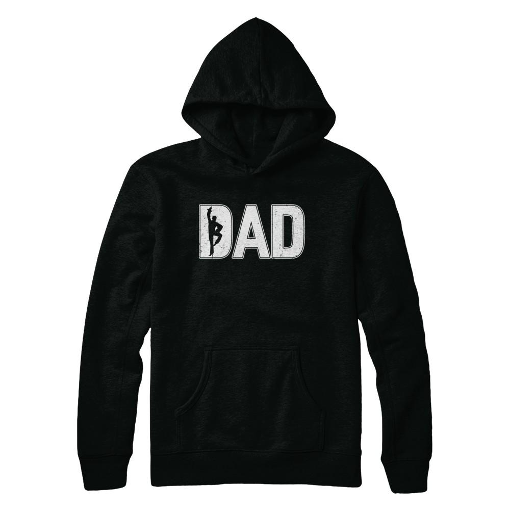 Dance Dad Ballet Father's Day-T-Shirt & Hoodie-Pullover Hoodie-Black