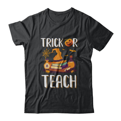 Trick Or Teach Halloween Gift Costume For Teacher-T-Shirt & Hoodie-Classic T-Shirt-Black