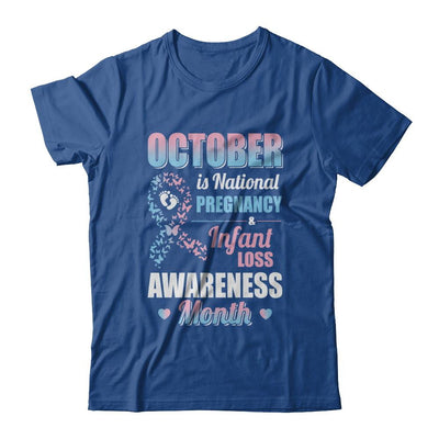 October Is Pregnancy And Infant Loss Awareness Month-T-Shirt & Hoodie-Classic T-Shirt-Royal