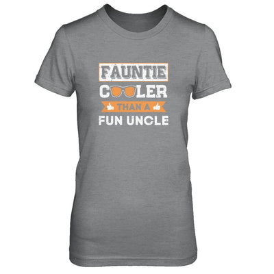 Faunt Cooler Than A Fun Uncle-T-Shirt & Tank Top-Women's T-Shirt-Sport Grey