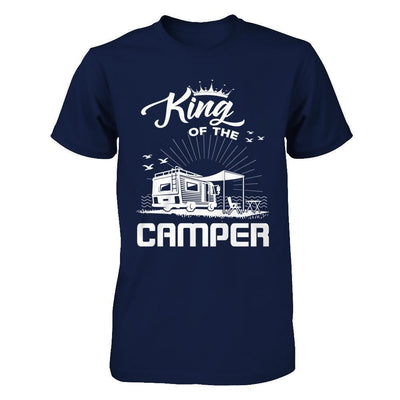 King Of The Camper-T-Shirt & Hoodie-Classic T-Shirt-Navy