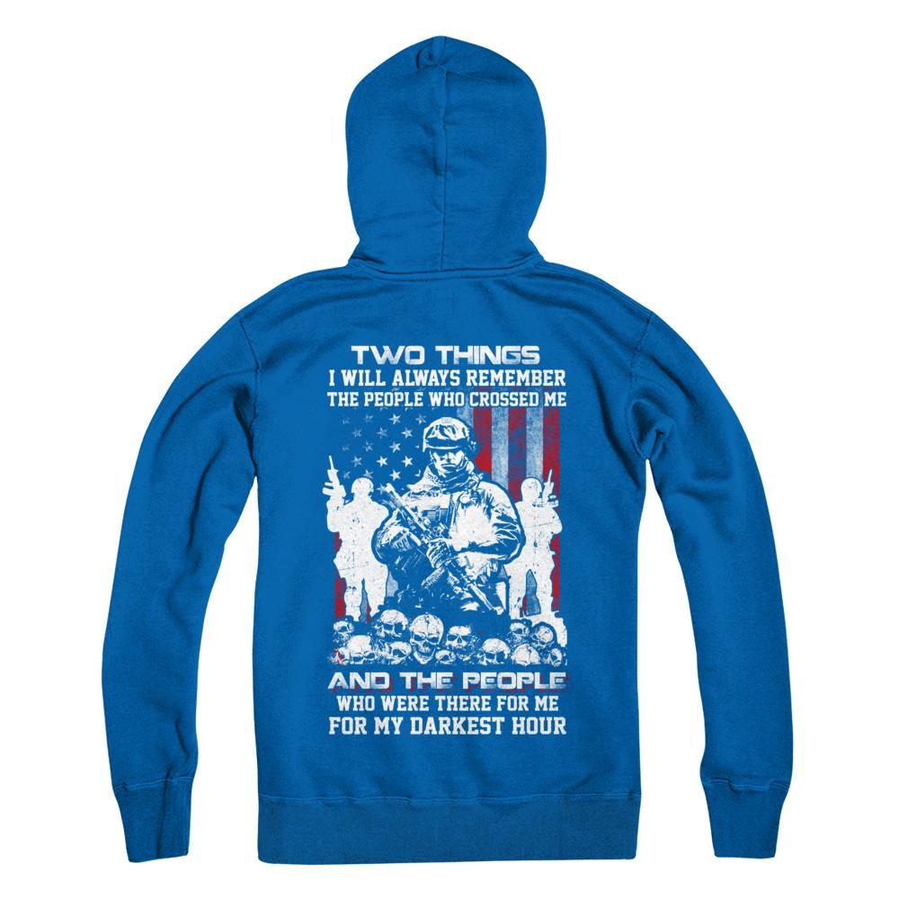 Veteran Soldier Who Were There For Me For My Darkest Hour-T-Shirt & Hoodie-Pullover Hoodie-Royal