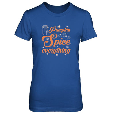 Pumpkin Spice Everything-T-Shirt & Tank Top-Women's T-Shirt-Royal