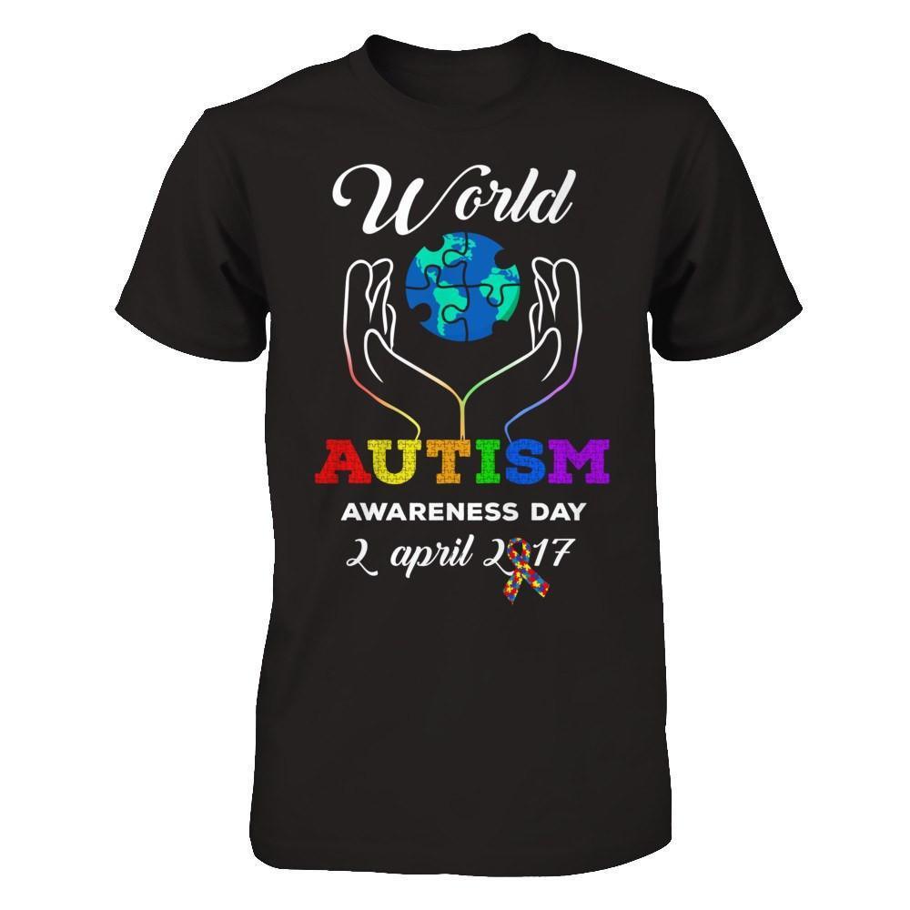 World Autism Awareness 2 April 2018-T-Shirt & Hoodie-Premium T-Shirt-Black