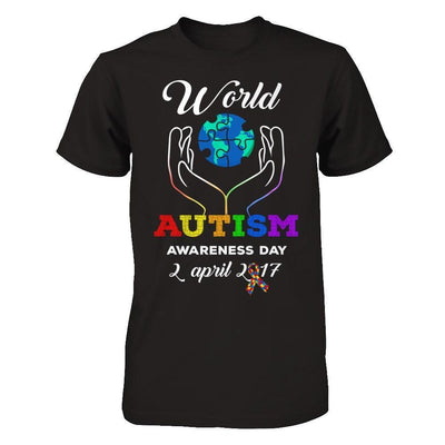 World Autism Awareness 2 April 2018-T-Shirt & Hoodie-Premium T-Shirt-Black