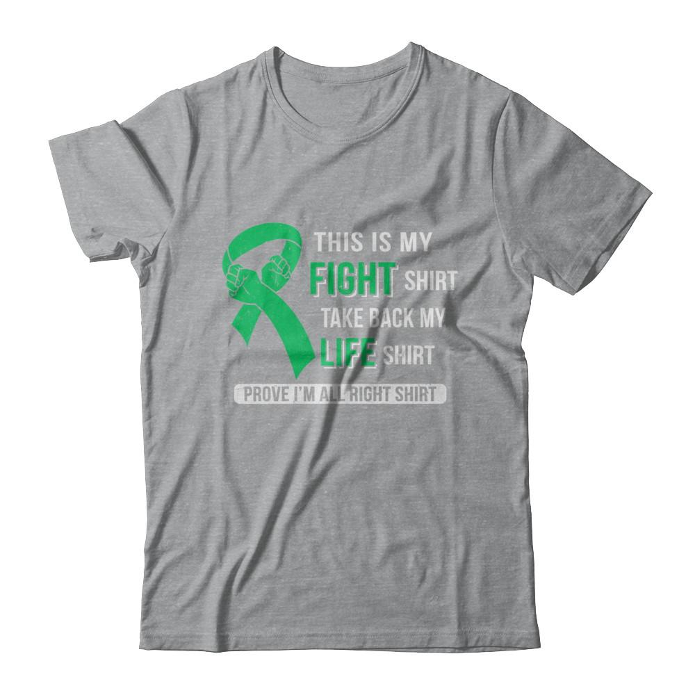 This Is My Fight Kidney Disease Liver Cancer Awareness-T-Shirt & Hoodie-Classic T-Shirt-Sport Grey