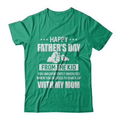 Happy Father's Day From The Kid You Inadvertently Daddy-T-Shirt & Hoodie-Classic T-Shirt-Kelly Green