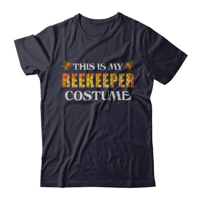 This Is My Beekeeper Costume Funny Halloween-T-Shirt & Hoodie-Premium T-Shirt-Midnight Navy